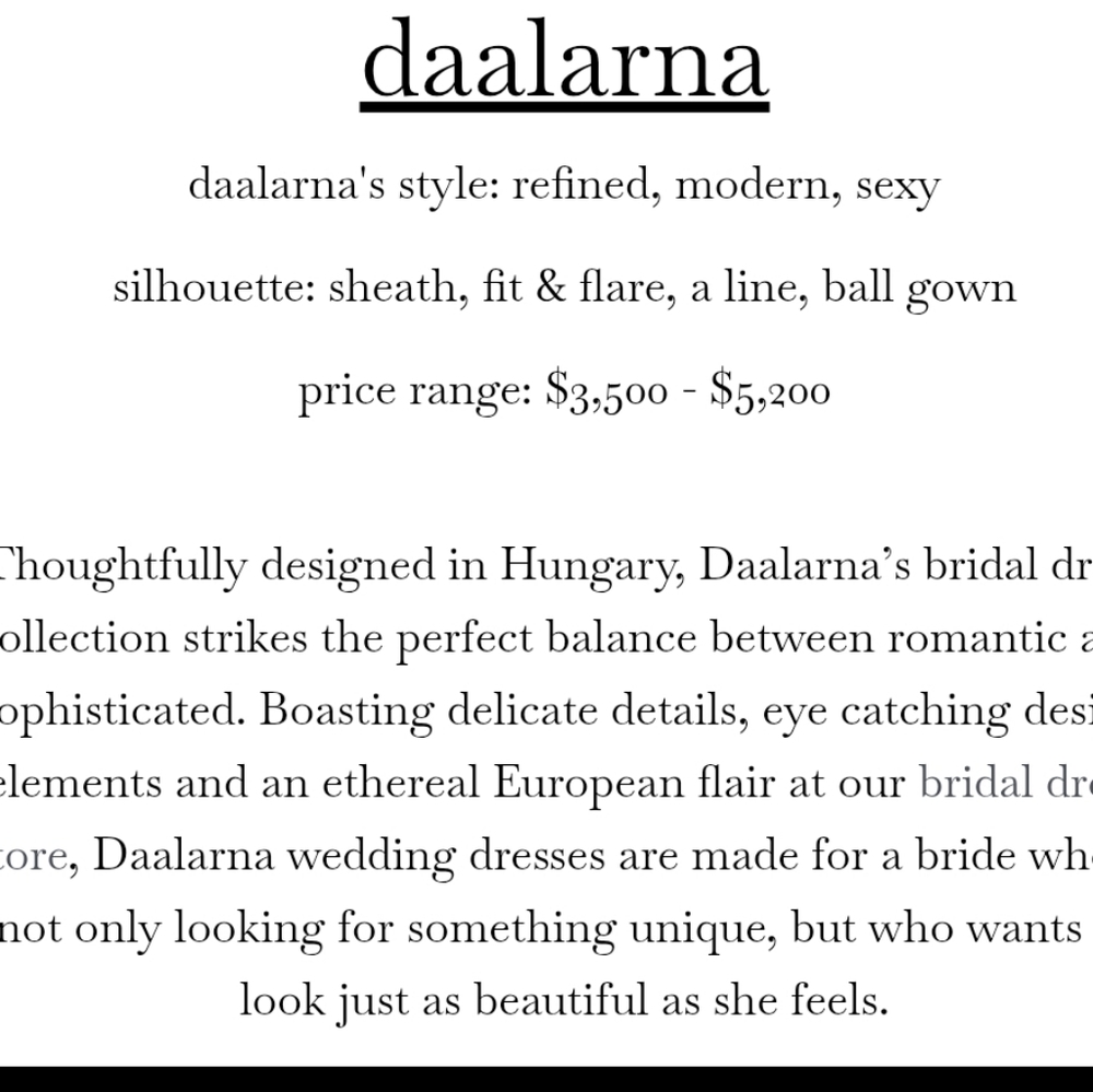 Daalarna Bridal Dress NWTGS - Picture 16 of 16